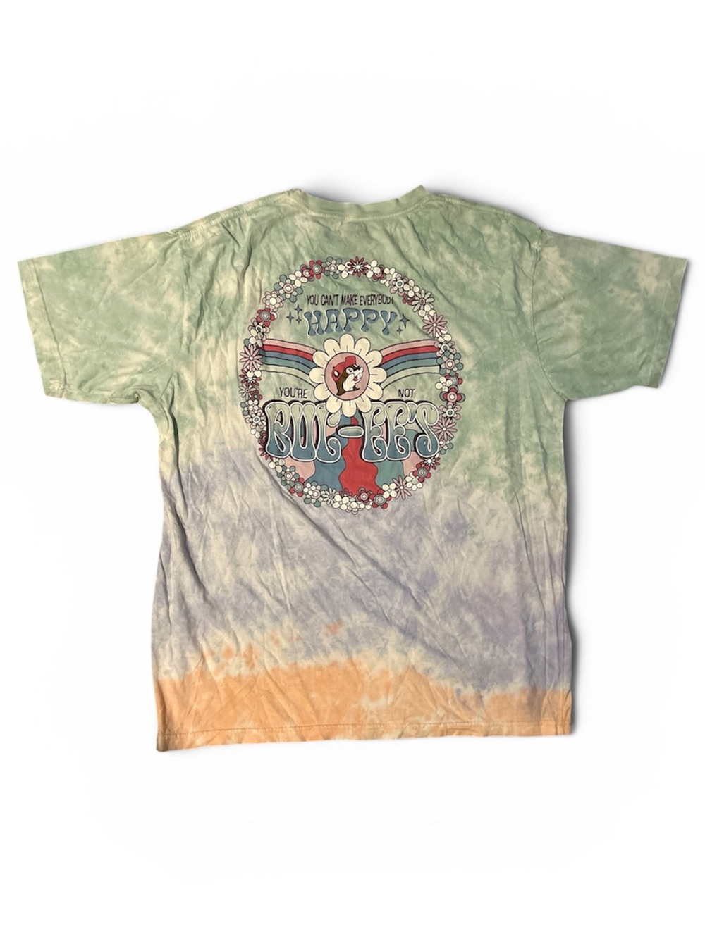 Buc-ee’s Tie-Dye “You Can’t Make Everyone Happy You’re Not Buc-ees” T-Shirt | XL